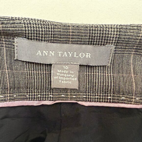 Ann Taylor Wool Gabardine Lined Trousers - Picture 2 of 7